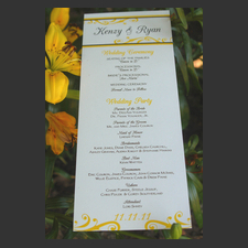 image of invitation - name Kenzy Y