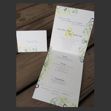 image of invitation - name Amber P