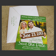 image of invitation - name Whitney M