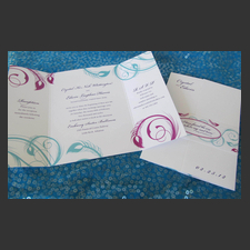 image of invitation - name Crystal W