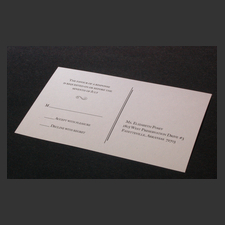 image of invitation - name direction Elizabeth P