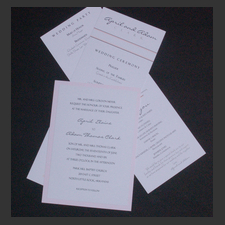 image of invitation - name April M