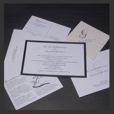 image of invitation - name Lauren W