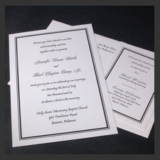 image of invitation - name Jennifer S