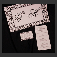 image of invitation - name menu Rachel F 01