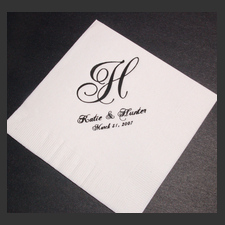 image of invitation - name napkin Katie