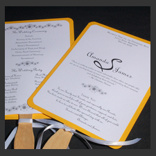 image of invitation - name Amanda