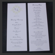 image of invitation - name Elizabeth