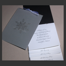 image of invitation - name Julee