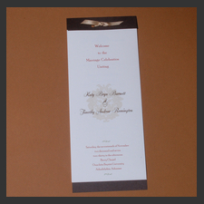 image of invitation - name Katy