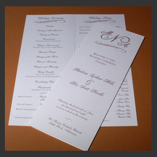 image of invitation - name Madison