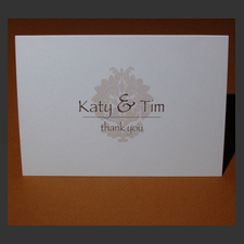 image of invitation - name Katy