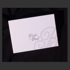 image of invitation - name Kristin G