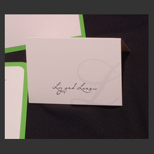 image of invitation - name Liz K