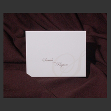 image of invitation - name Sarah S